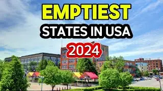 Top 10 Emptiest States in the United States in 2024