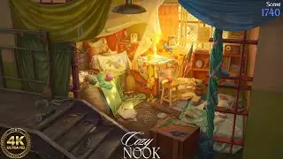 June's Journey Scene 1740 | Vol 8 Ch 3 | Cozy Nook | Mastered Scene | 4K ULTRA HD