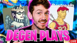 100x NFTs TO BUY NOW! 🔴 LIVE TRADING JPEGS & MEME COINS! 100X MEME COINS