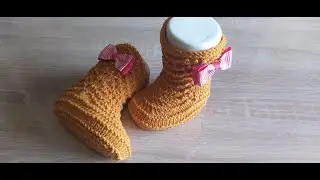 Ажурные сапожки.