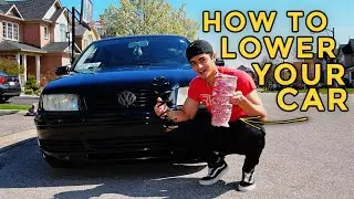 HOW TO INSTALL LOWERING SPRINGS | VW JETTA