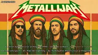 What if Metallica were a Reggae Band 🌴🎸 Metallijah AI Reimagined – Not Real (Re Uploaded)