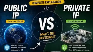 Public IP vs Private IP | Explained in 8 Minutes