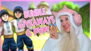 🔴Wizard101 LIVE: CHARITY BUNDLE GIVEAWAYS & PVP!