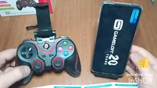 Джойстик для телефона Bluetooth Wireless Controller V8
