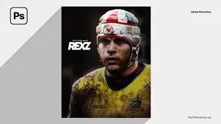 Cinematic Sports Poster Design | Poster Design | Photoshop Tutorial
