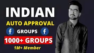 How to Find auto approval facebook Groups I Auto approval group list 2022 I Indian Groups
