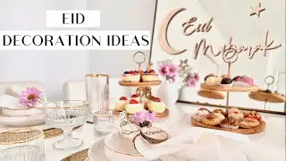 EID 2022🌙| DECORATION & GIFT IDEAS | Mini Cheesecakes | Silent vlog