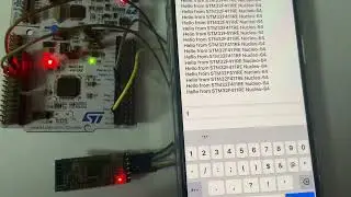 HM-10 BLE interface with STM32F4