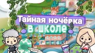 🤫🍿Тайная Ночёвка в Тока Бока|День рождение Тока Бока|Вечер в Токе 🌌{Toca Life World}{Toca World}