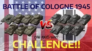 Battle of Cologne WW2 - May 1945 (Historical Recreation) | WOT BLITZ