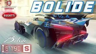 Asphalt 9 : ЛУЧШИЙ РАНГ С ХУДШИМ НИТРО ! Сетевой тест-драйв Bugatti Bolide в золоте (Ранг 5190)🤨