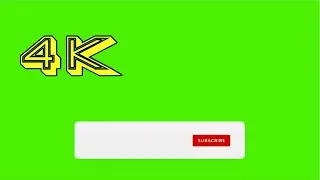 Subscribe Green Screen no copyright [ 4K video ] || Green Screen video ||