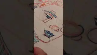 Draw with me. Full SKETCHBOOK TOUR of my terrifying art is at your disposal …