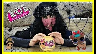 БАБА ЯГА И ЛОЛ ПЕТС ! LOL SURPRISE PETS SERIES 3 WAVE 1 ! ВРЕДНАЯ БАБА ЯГА И КУКЛЫ ЛОЛ ПИТОМЦЫ