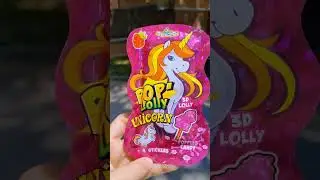 Pink Unicorn 🦄 Lollipop 🍡 sweets roll 🍭 #shorts #tiktok #youtubeshorts