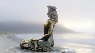 3D scanned Mermaid