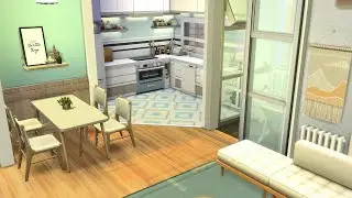 1312 21 Chic Street Apartment 🌆 Sims 4 Speed Build Stop Motion (NO CC)