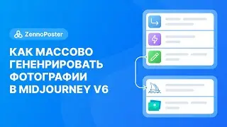 Как массово генерировать фото в Midjourney V6
