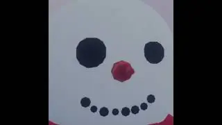 scary snowman