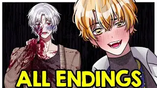 Two Handsome Yandere Are Fighting Over Me - Symptoms of Deceit - ALL ENDINGS