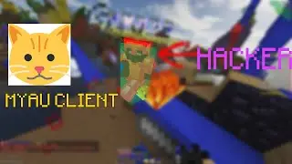 *DESTROYING* other CHEATERS with Myau Client┃Best HvH client?