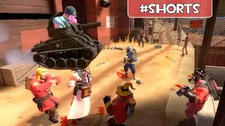 [TF2] - Soldier Runs Over 4 People with a Tank 