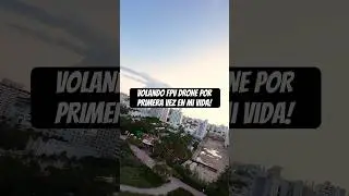 Vuelo FPV drone por primera vez en mi vida! #fpv #drone #dronevideo #fpvdrone #fpvlife #miami