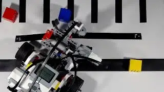 LEGO EV3 - Competition vehicle - Grab & lift on line follow