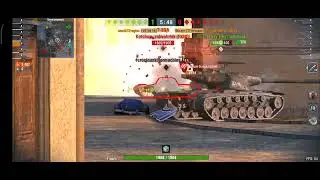 Tanks Blitz бой на FV 215b 183