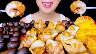 ASMR EATING SOUNDS BULOT SNAILS IN TAMARIND SAUCE