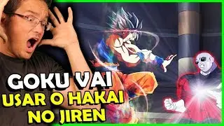 GOKU VAI USAR O HAKAI CONTRA O JIREN NO TORNEIO 