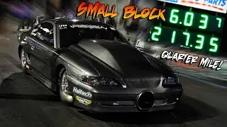 Worlds Quickest Radial Tire Small Block Ford - Andy Manson!