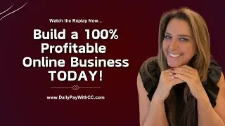 Build a 100% Profitable Online Business - Webinar Replay