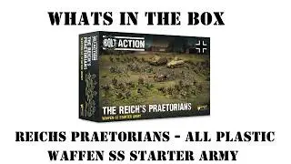 Bolt Action 'Riech's Praetorians Waffen SS Starter Army' : Full Box Contents and Component Review