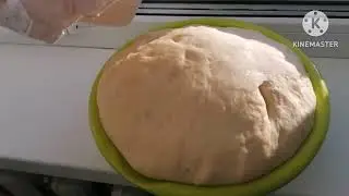 Пуховые булочки из теста с уксусом