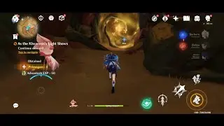 continue onward Unlock the Gate | As the Khvarena's Light Shows | Genshin Impact