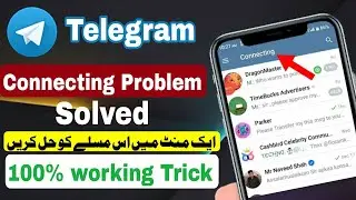 Big problem on telegram connecting in pakistan 2024 | How to fix Telegram Connecting Problem