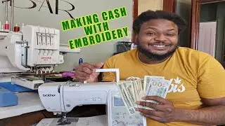 MAKING MONEY DOING EMBROIDERY