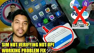 couldn't find sim Error problem fix  Redmi note 7s Upi not set problem