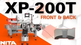 Front & Back Label Applications on Square, Flat, and Tapered Plastic Containers