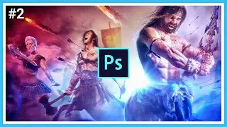 EPIC PHOTO EDITING IN PHOTOSHOP | FANTASY ARTWORK IN PHOTOSHOP | CENTAURS ATTACK 2