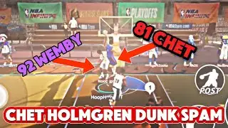 How to win EVERY 𝟯𝘃𝟯 𝗥𝗔𝗡𝗞𝗘𝗗 match in NBA INFINITE (w/ Chet Holmgren)