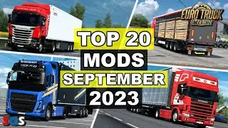 |ETS2 1.48| TOP 20 MODS - SEPTEMBER [2023]