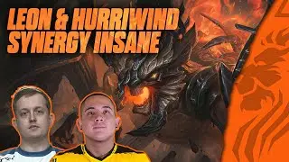 LEON AND HURRIWIND SYNERGY INSANE -SMITE GRANDMASTERS RANKED