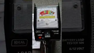 IDEAL Profesional LBT104/Battery load tester 6V/12V