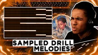 Making Dark Sampled Drill Beats for Russ Millions and Tion Wayne (FL Studio 21)