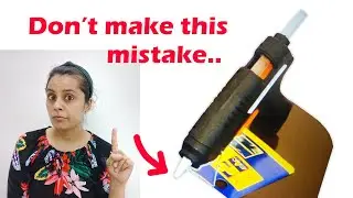 How to use a Hot Glue Gun for Art & Craft Projects | DIY Plastic Bottle Planter