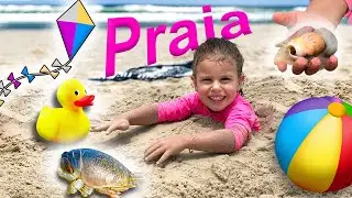 Brincadeiras de Praia | Kids Lauren Show