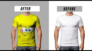 How to make T-Shirt Mockup || #photoshop